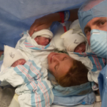 Triplets are first Cayman babies of 2015