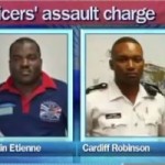 Careers in balance for cops charged with assault