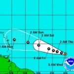 Tropical storm expected to become hurricane