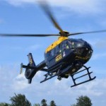 Police chopper tracks teen on stolen bike