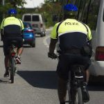 Cops get on their bikes to get back into community