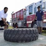 Firefighter hopefuls put through paces