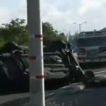 Two car smash caused massive tail-backs