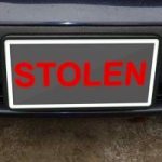 Police appeal for help finding stolen car plates