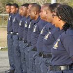 Prison recruits learn how to use force