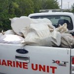 Over 1,000lbs of ganja found on deserted boat