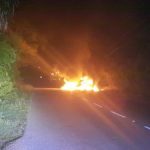 Women injured in fiery Brac smash