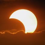 Harvey remnants could block eclipse