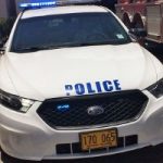 Driver smashes up police car in hit-and-run