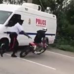 Biker arrested following last year’s illegal ride