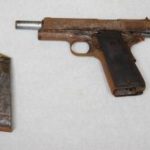 Handgun and ammo found at Smith Cove