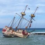 The not-so Jolly Roger runs aground again