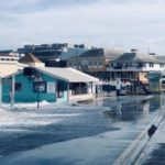 George Town flooded by rough seas