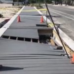 Million dollar boardwalk crushed by truck again