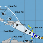 TS Dorian could be season’s first hurricane