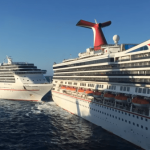 Carnival cruise ships crash in Mexico