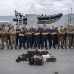 Royal Navy nets 1,000kgs of cocaine in Caribbean
