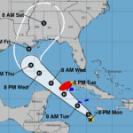 TS Delta rolls towards Cayman with 60mph winds
