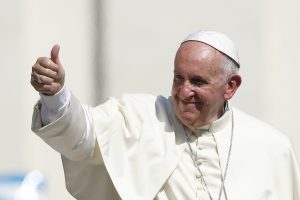 Pope gives same-sex legal unions the thumbs up