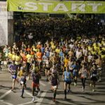 No fans and split start pave the way for marathon