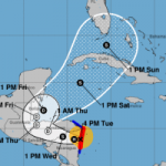 Eta could swing back into Caribbean as storm