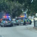 Two armed police units crash en route to call