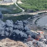 Crews facing hazardous blaze at dump, says chief