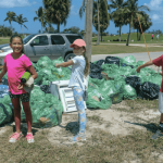 Students give families a 900lb lesson in pollution