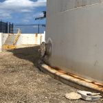 Rusted Rubis tank leaked over 3,686 gallons of diesel