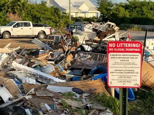 Public urged not to dump in absence of bulk clean-up