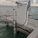 Tide gauges fitted to measure sea levels and activity