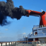 Carnival cruise ship catches fire in Grand Turk