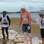 Historic Cayman swim highlights battle against plastic