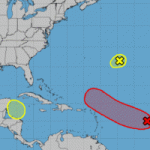 Radar under repair as Atlantic brews new storms