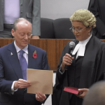 First female chief justice sworn into office