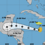 Storm watch lifted as Lisa tracks away from Cayman