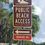 Beach access signs go missing from Barkers