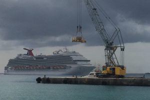 George Town cargo dock, Cayman News Service