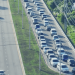 Traffic congestion on Grand Cayman, Cayman News Service