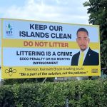 Minister uses ‘personal’ billboards for anti-litter campaign
