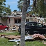 House in Newlands damaged in explosion, Monday 5 June, Cayman News Service