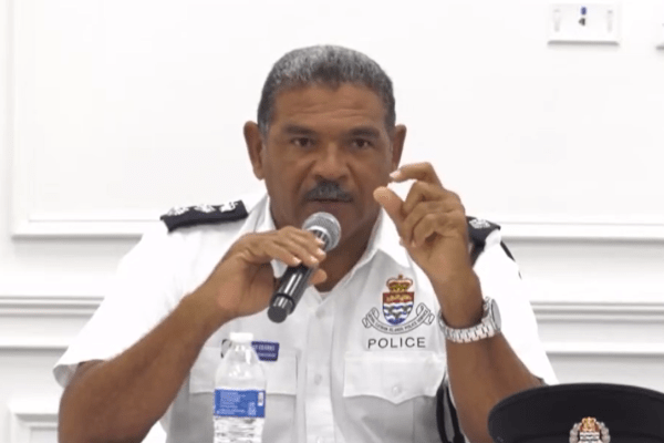 Chief Superintendent Brad Ebanks, Cayman News Service