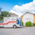HSA ambulance moves to Bodden Town church
