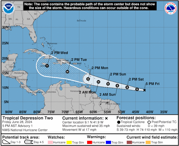 🌀 Cayman Islands brace for potential hurricane